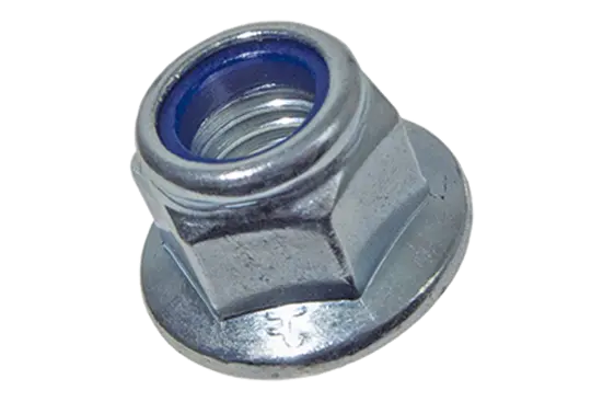 BN 6783 | Sikringsmøtrikker med flange og polyamidring