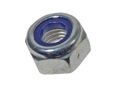 Image du produit de Ecrous autofreinés forme basse, avec anneau polyamide