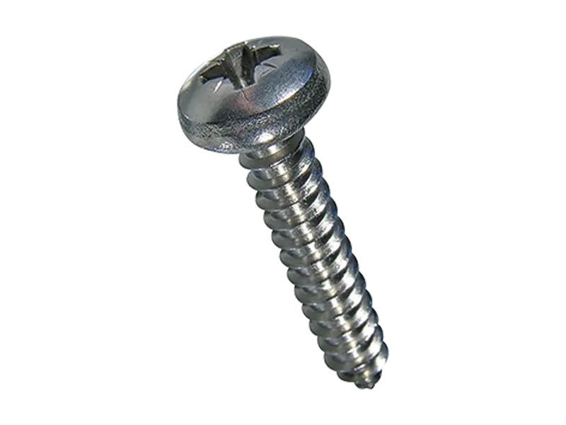 Product image of Pozi pan head tapping screws form Z, with cone end type C