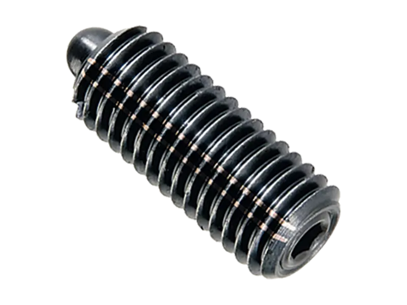 Product image of HALDER EH 22060. - Spring plungers with bolt and hex socket set screw bonded increased spring pressure