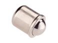 Produktbild von HALDER EH 22080. - Federnde Druckstücke glatte Ausführung, mit Bund und Kugel Standard-Federkraft