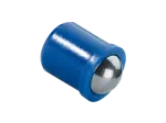 Product image of HALDER EH 22080. - Spring plungers smooth surface, with collar and ball standard spring pressure