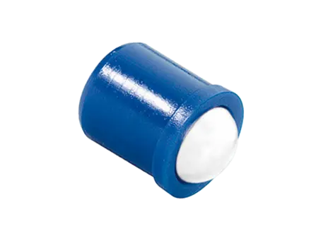 Product image of HALDER EH 22080. - Spring plungers smooth surface, with collar and ball standard spring pressure