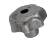 Produktbild von Sterngriffe Sandguss, entgratet und getrommelt bzw. sandgestrahlt DIN 6336 D mit Durchgangsgewinde