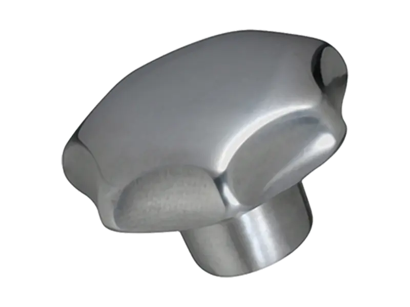 Product image of Star knobs DIN 6336 E steel hub with threaded blind hole