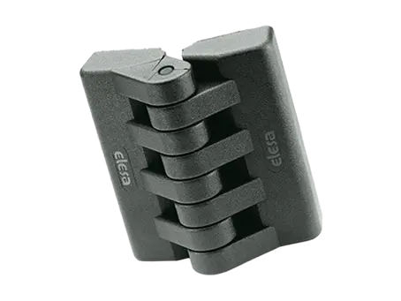 Image du produit de ELESA® CFAX-B - Charnières avec douille en laiton nickelé et filetage borgne