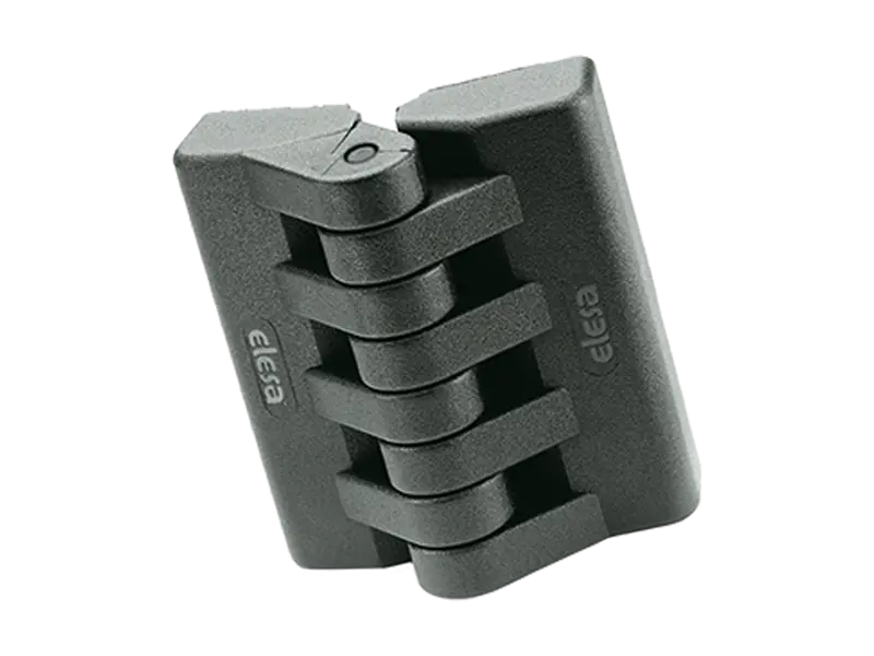 Image du produit de ELESA® CFAX-B - Charnières avec douille en laiton nickelé et filetage borgne