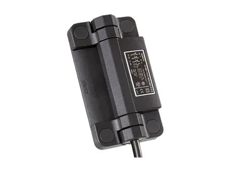 Product image of ELESA® CFSW-F-C - Hinges with built-in safety multiple switch 2 or 5 m cable, 8 conductors, bottom axial output