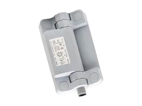 Produktbild von ELESA® CFSW-C-C - Scharniere mit integriertem Sicherheitsschalter 8-Leiter Anschlussstecker unten
