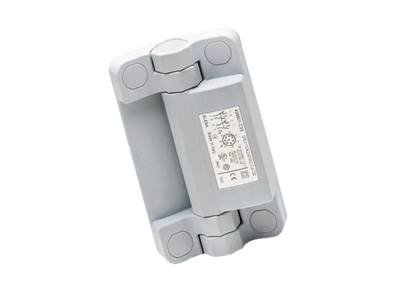Product image of ELESA® CFSW-C-B - Hinges with built-in safety multiple switch 8-pole male connector back output