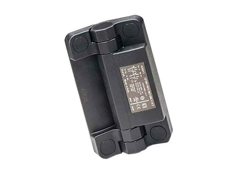 Produktbild von ELESA® CFSW-FC-B - Scharniere mit integriertem Sicherheitsschalter 0,2 m Anschlusskabel, 8-Leiter Ausgang hinten