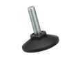 Imagen del producto de ELESA® LX - Patas niveladoras con pernos roscados, sin inserto de goma antiderrapante Perno roscado: acero galvanizado