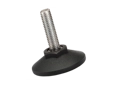 Imagen del producto de ELESA® LX-SST - Patas niveladoras con pernos roscados, sin inserto de goma antiderrapante Perno roscado: acero inoxidable