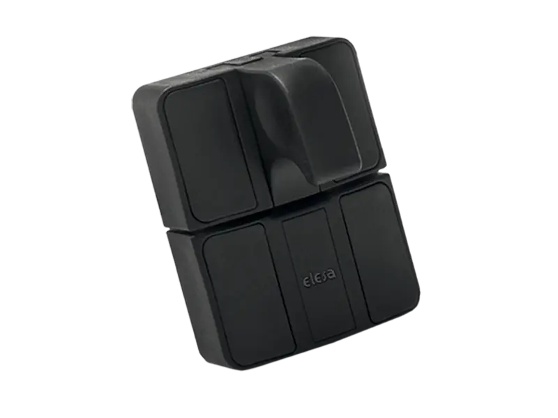 Imagen del producto de ELESA® BMST.L - Cerrojo para puerta para perfil en T Abertura de la puerta al alzar la palanca