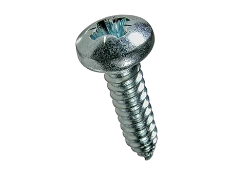 Produktbild von Linsen-Blechschrauben mit Kreuzschlitz Pozidriv Form Z und Spitze Form C
