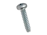 Image du produit de Vis à tôle à tête cylindrique bombée avec empreinte cruciforme Pozidriv forme Z et à bout plat forme F