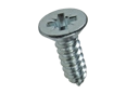 Image du produit de Vis à tôle à tête fraisée avec empreinte cruciforme Pozidriv forme Z et à bout pointu forme C