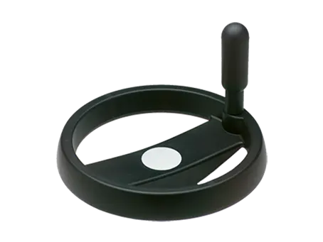 Immagine del prodotto ELESA® VRTP+I - Volantini a razze con impugnatura girevole, boccola in acciaio brunito