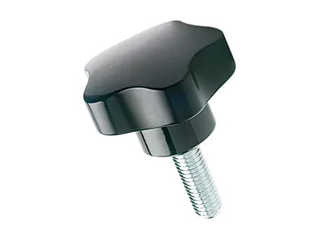 Produktbild von ELESA® VC.192 p - Sterngriffe mit Gewindebolzen Stahl verzinkt