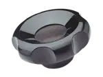 Produktbild von ELESA® VL.140 FP - Sterngriffe mit Metallbuchse Stahl brüniert, ungebohrt