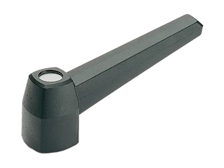Product image of ELESA® MF.N - Lever handles with brass boss with square hole H9