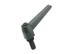 Product image of ELESA® MR.p - Adjustable handles with threaded stud, steel black-oxide