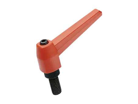Product image of ELESA® MR.p - Adjustable handles with threaded stud, steel black-oxide
