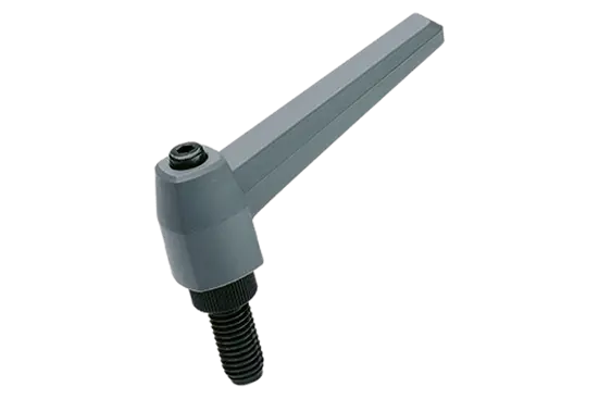BN 14192 | Adjustable handles with threaded stud, steel black-oxide