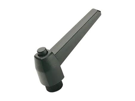 Image du produit de ELESA® MRX. - Poignées débrayables avec bouton de reprise, douille en laiton avec filetage borgne