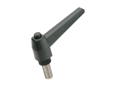 Product image of ELESA® MRX-SST-p - Adjustable handles with retaining pin and threaded stud, stainless steel
