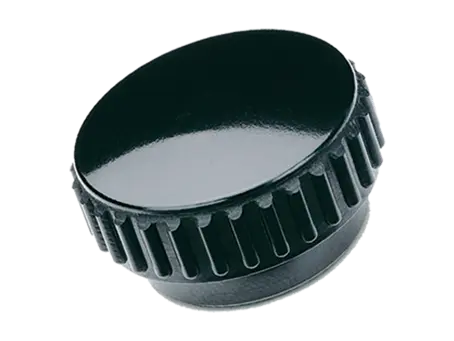 Immagine del prodotto ELESA® B.193 - Manopole zigrinate boccola in ottone con foro cieco filettato