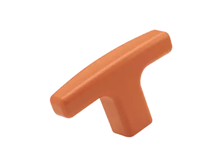 Obraz produktu ELESA® L.652 - Uchwyty teowe z tulejką mosiężną