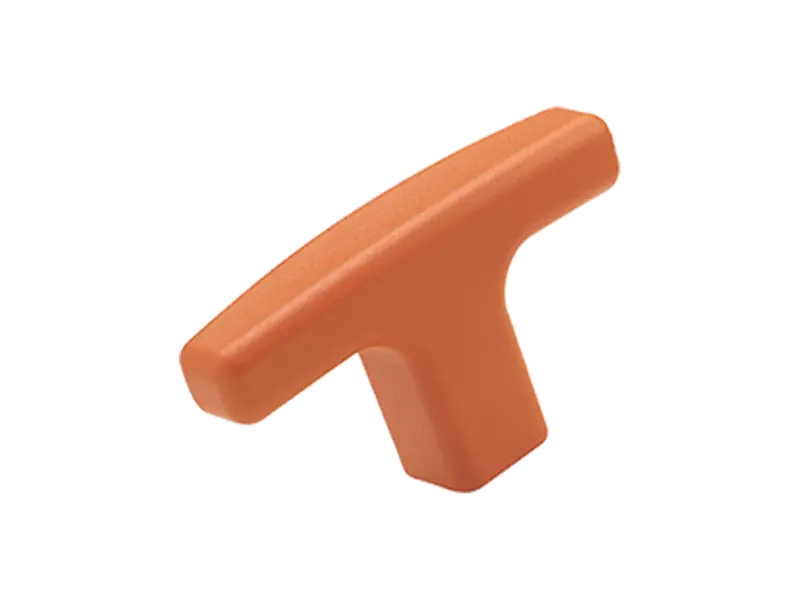 Obraz produktu ELESA® L.652 - Uchwyty teowe z tulejką mosiężną