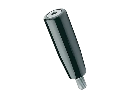Produktbillede af ELESA® I.281+x - Drejbare cylindergreb gevindtap stål matforkrom, hoved med indvendig 6kt hul