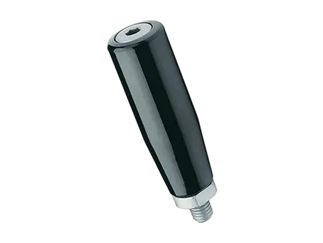 Produktbild von ELESA® I.281+x+Gh - Drehbare Zylindergriffe Gewindebolzen mit Schlüsselflächen Stahl matt verchromt, Kopf mit Innensechskant
