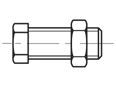 Disegno tecnico con quote di TUBTARA® MS3 - Bussole d'appoggio per pinza di montaggio manuale MS 3