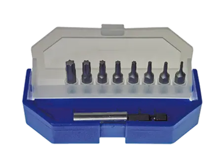 Image du produit de Assortiment d'embouts de tournevis 1/4" pour vis à six lobes internes (Torx®), exécution courte