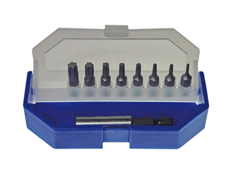 Image du produit de Assortiment d'embouts de tournevis 1/4" pour vis à six lobes internes (Torx®), exécution courte