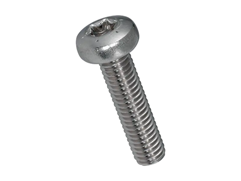 Imagen del producto de Tornillos con cabeza cilíndrica redondeada con hueco hexalobular, totalmente roscados