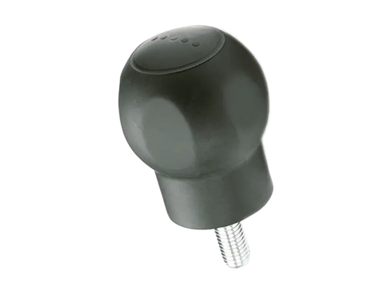Produktbild von ELESA® Ergostyle EBK-p-SOFT - Griffe mit Gewindebolzen Stahl verzinkt
