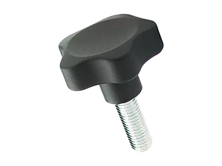 Product image of ELESA® VC.692 p - Lobe knobs with threaded stud, steel zinc plated