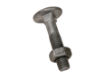 Imagen del producto de Tornillos de cabeza abombada y cuello cuadrado con tuercas hexagonales