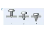 Montageabbildung für EJOT SHEETtracs® - Linsenkopfschrauben mit angepresster Scheibe mit Innensechsrund Torx®