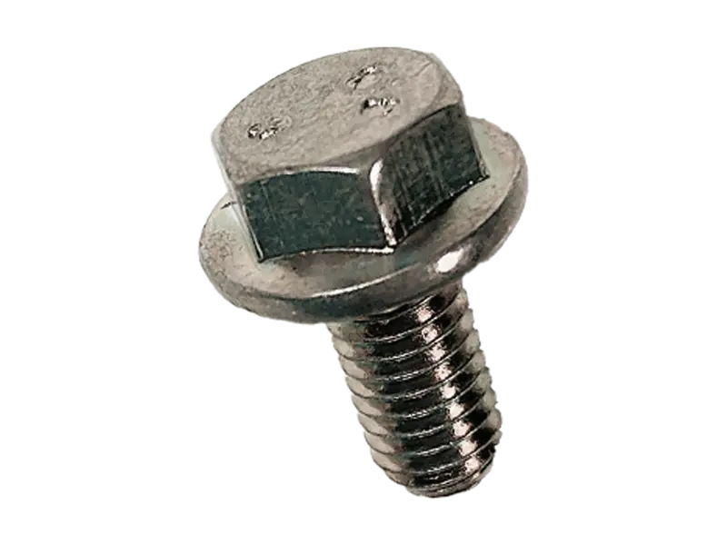 Product image of Serrated hex flange head cap screws fully threaded