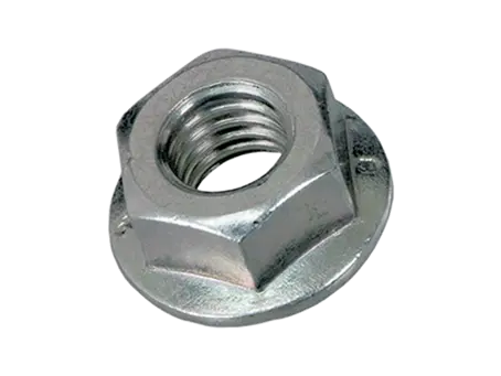 Product image of Hex nuts with flange and serrations