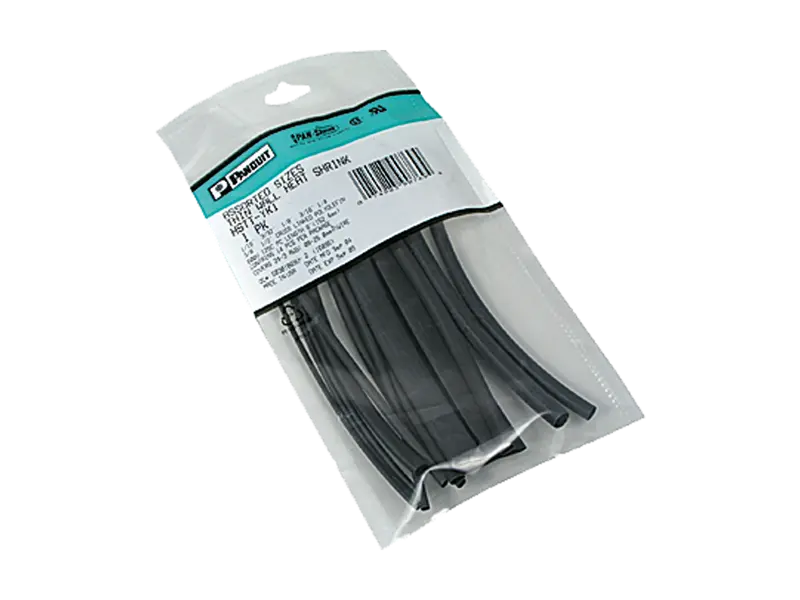 Produktbillede af Panduit® Dry-Shrink™ - Krympeslanger 2:1 sortiment med forskellige diametre flammehæmmende