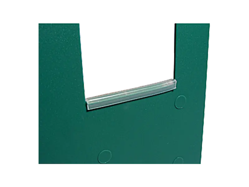 Imagen del producto de Panduit® - Perfil salvacables adhesivo con bordes con bordes de pared sólida
