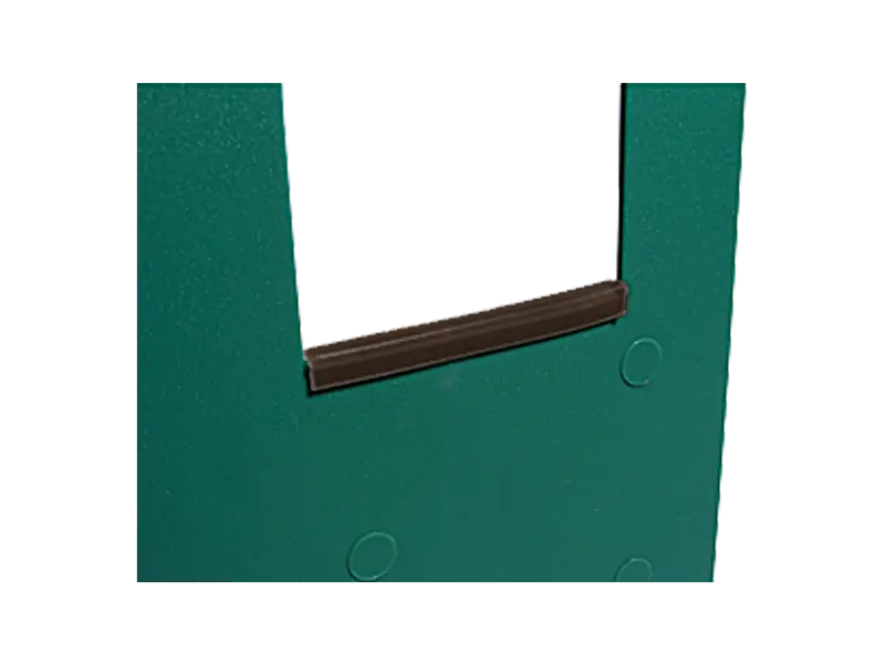 Image du produit de Panduit® - Protèges arêtes sans encoches avec surface adhésive pour passages de câbles résistant aux intempéries