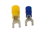 Imagen del producto de Panduit® Pan-Term® - Terminales de cable a presión tipo horquilla con aislamiento PVC