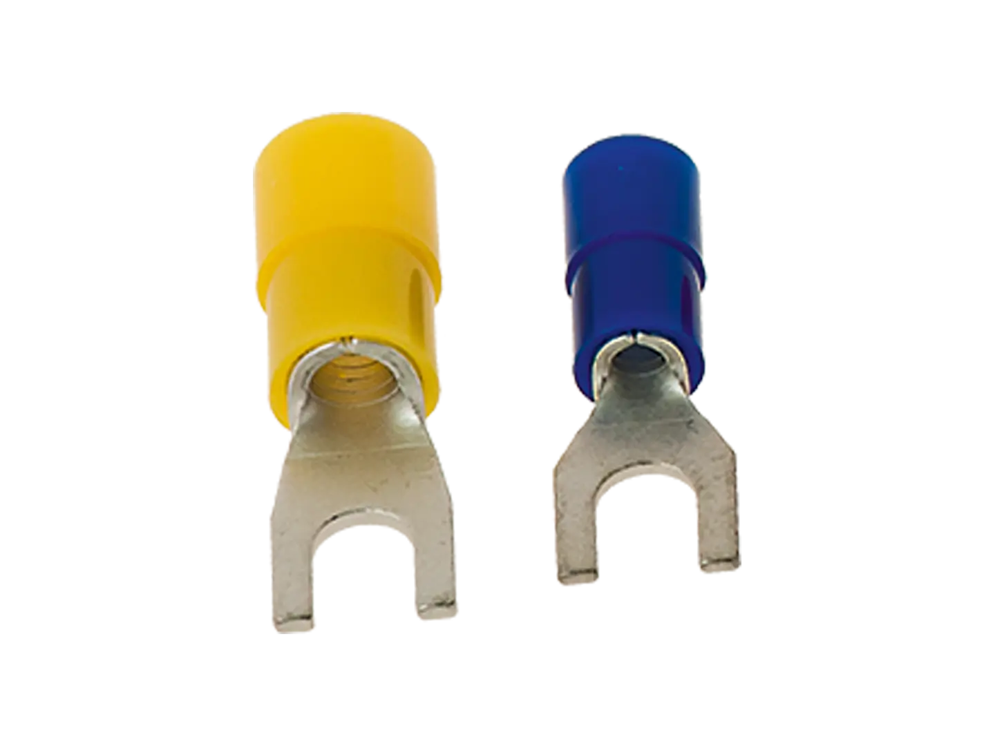 BN 20326 | Cosses à fourches à sertir avec isolation en PVC